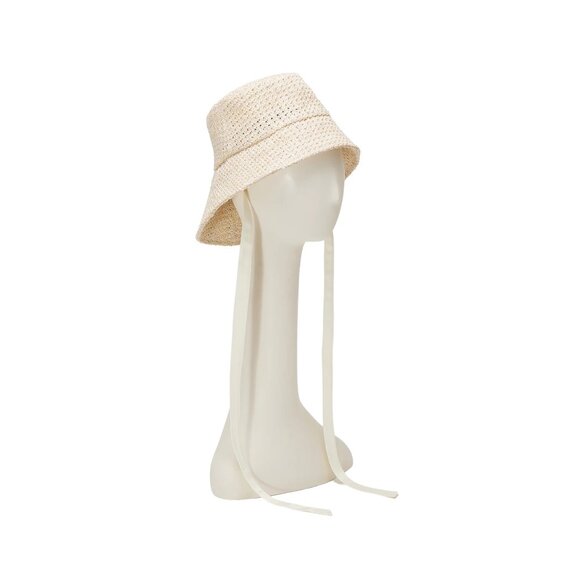 NEW Eugenia Kim Ally Bucket Hat in Cream/Silver main image 4